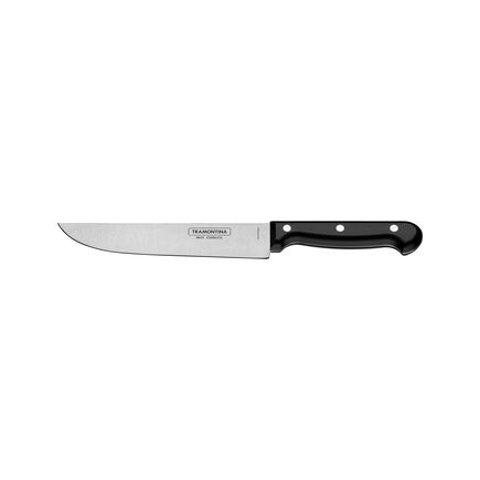 Faca para Cozinha Tramontina Ultracorte com Lâmina em Aço Inox e Cabo de Polipropileno Preto 6