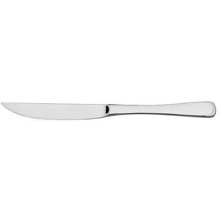 Faca para Churrasco Tramontina Mônaco em Aço Inox Forjado 6 mm Acabamento Alto Brilho com Detalhes no Cabo